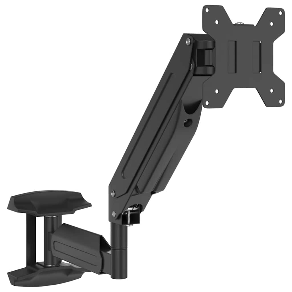 VidaXL support mural pour moniteur écran 27 pouces ressort à gaz 10 kg