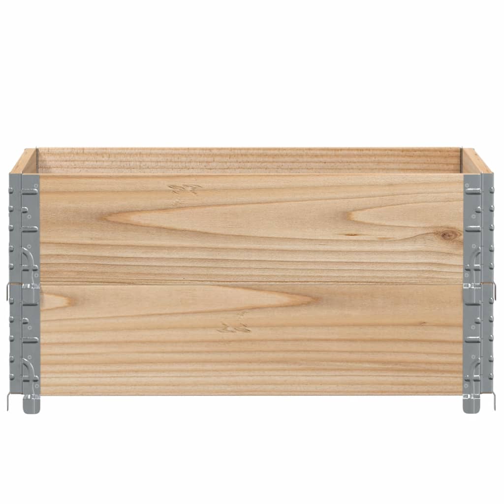 Jardinière Vidaxx 80x60 cm bois de pin massif
