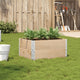 Jardinière Vidaxx 80x60 cm bois de pin massif