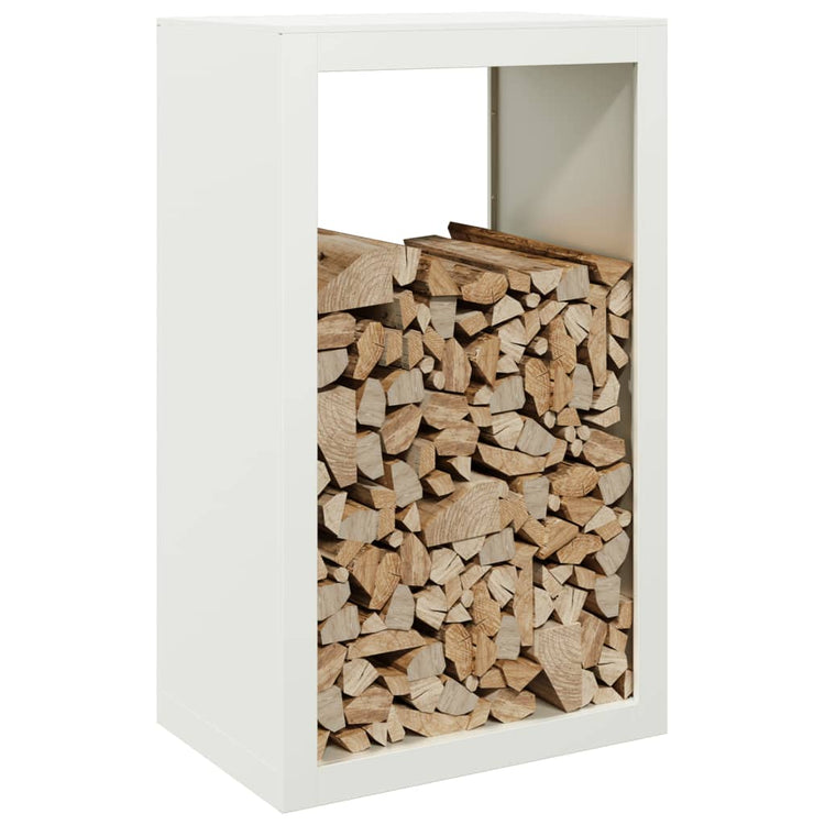 Fidaxl Foyer 60x40x100 cm en acier blanc