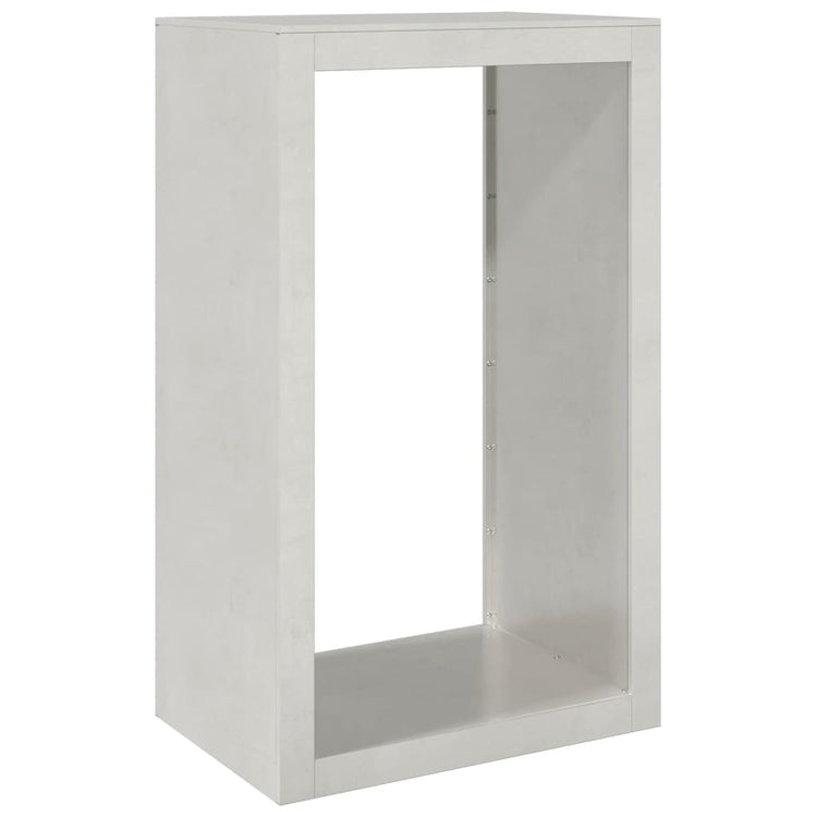 Fidaxl Ficeplace 60x40x100 cm en acier inoxydable