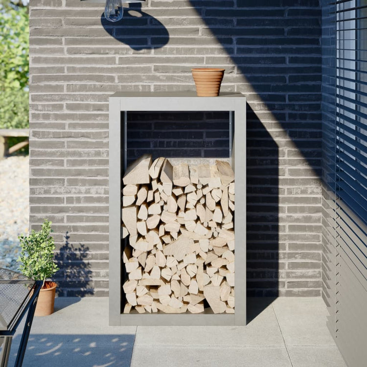 Fidaxl Ficeplace 60x40x100 cm en acier inoxydable