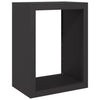 Fidaxl Foyer 60x40x80 cm en acier noir