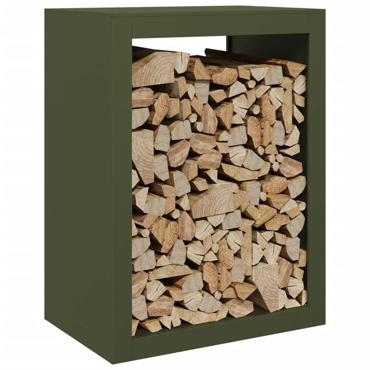 Fidaxl Foyer 60x40x80 cm en acier vert