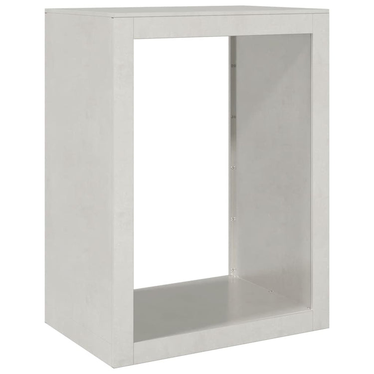 Fidaxl Foyer 60x40x80 cm en acier inoxydable