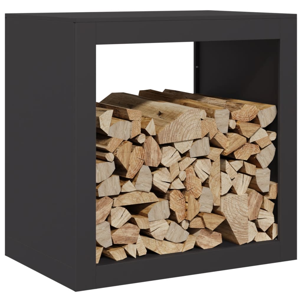 Fidaxl Foyer 60x40x60 cm en acier noir