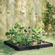 Vidaxl Planter insent 100x100x18,5 cm en acier