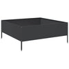 Vidaxl Planter surélevé 100x100x25 cm en acier noir