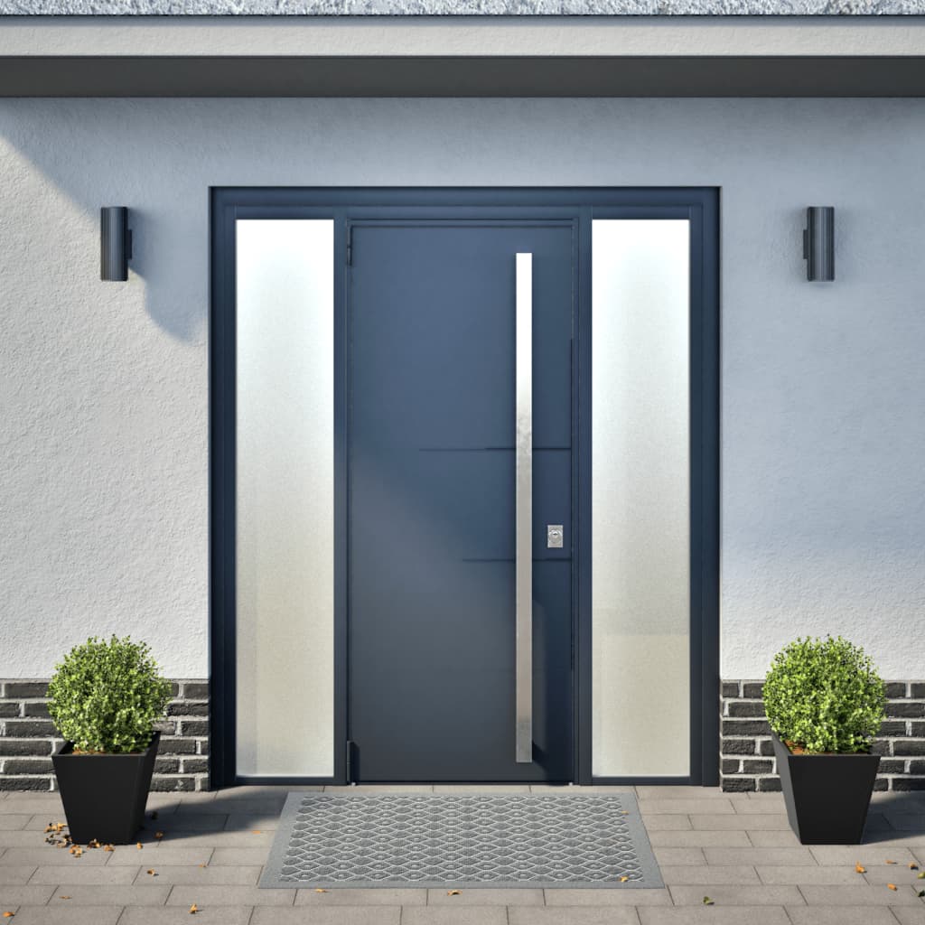 Vidaxl Planters 2 ST 30x30x30 cm en acier noir