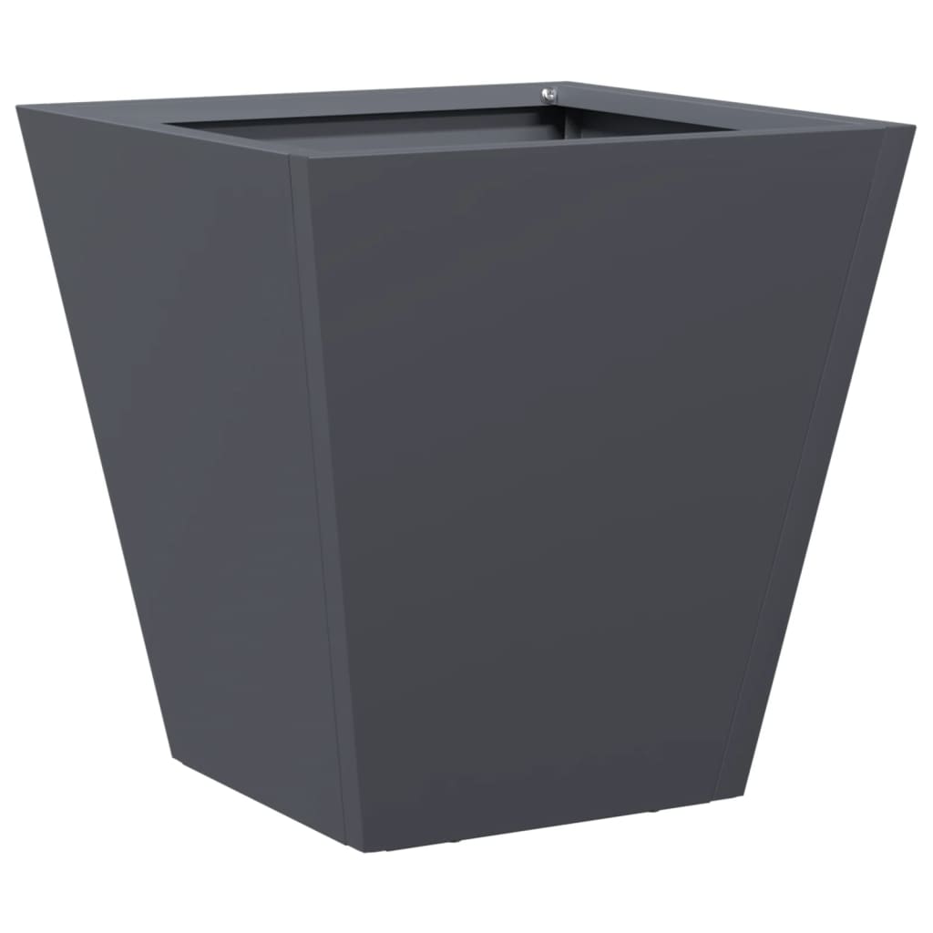 Vidaxx jardinière 30x30x30 cm acier anthracite