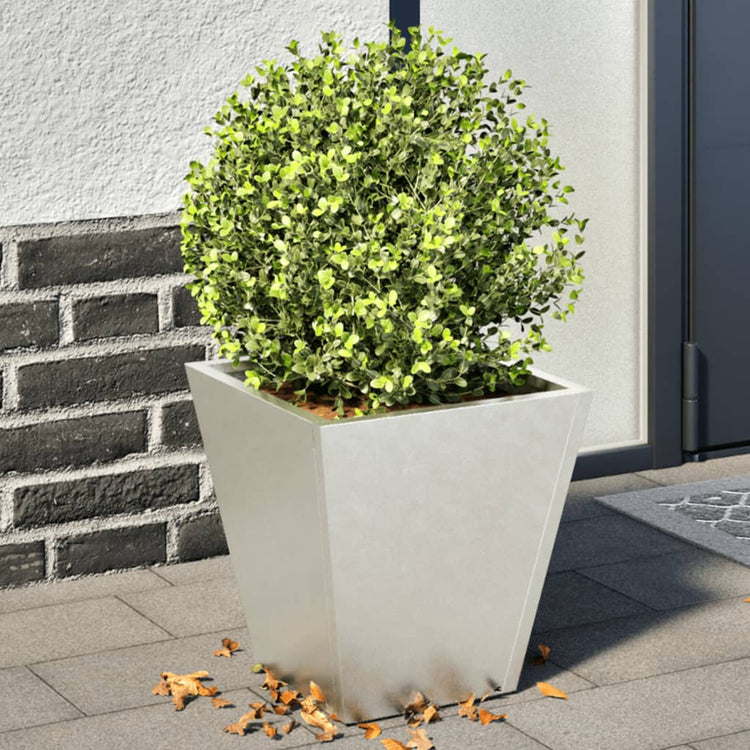Vidaxl Planters 2 ST 30x30x30 cm en acier inoxydable
