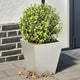 Vidaxl Planters 2 ST 30x30x30 cm en acier inoxydable