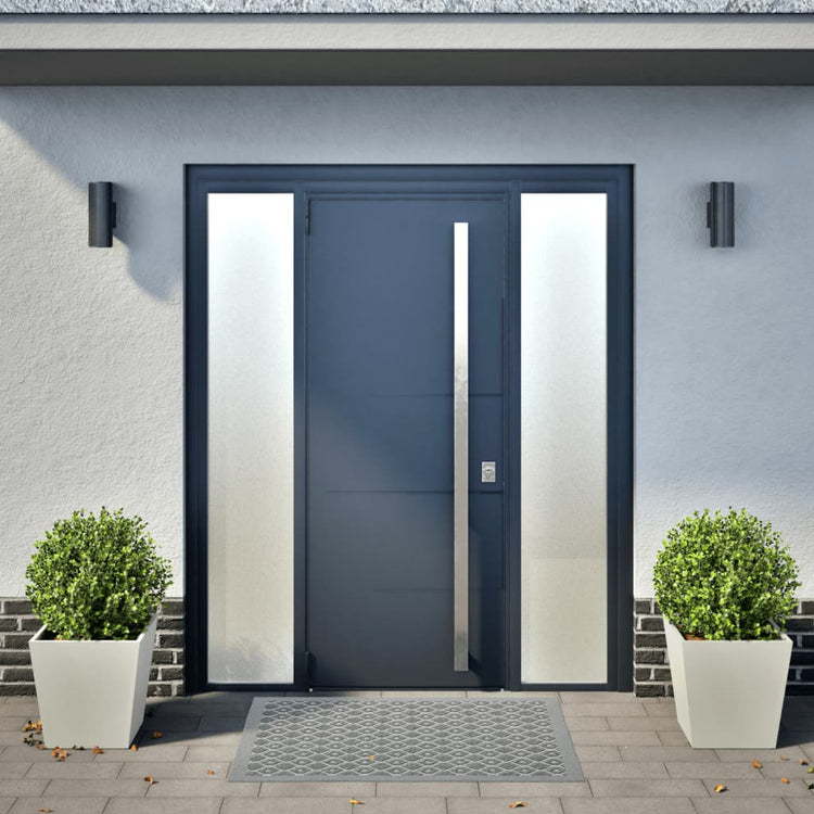 Jardinières vidaxl 2 ST 40x40x40 cm en acier blanc