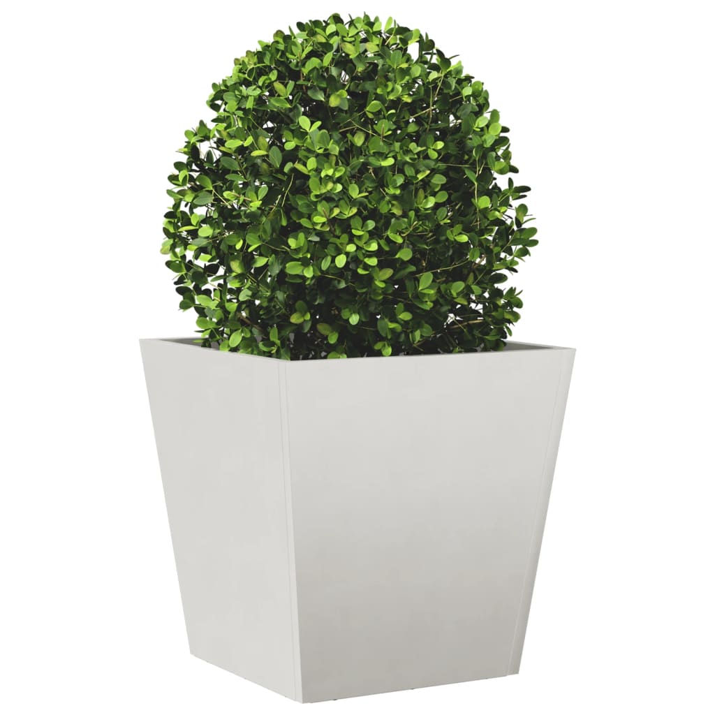 Banc de plante Vidaxl 40x40x40 cm en acier inoxydable