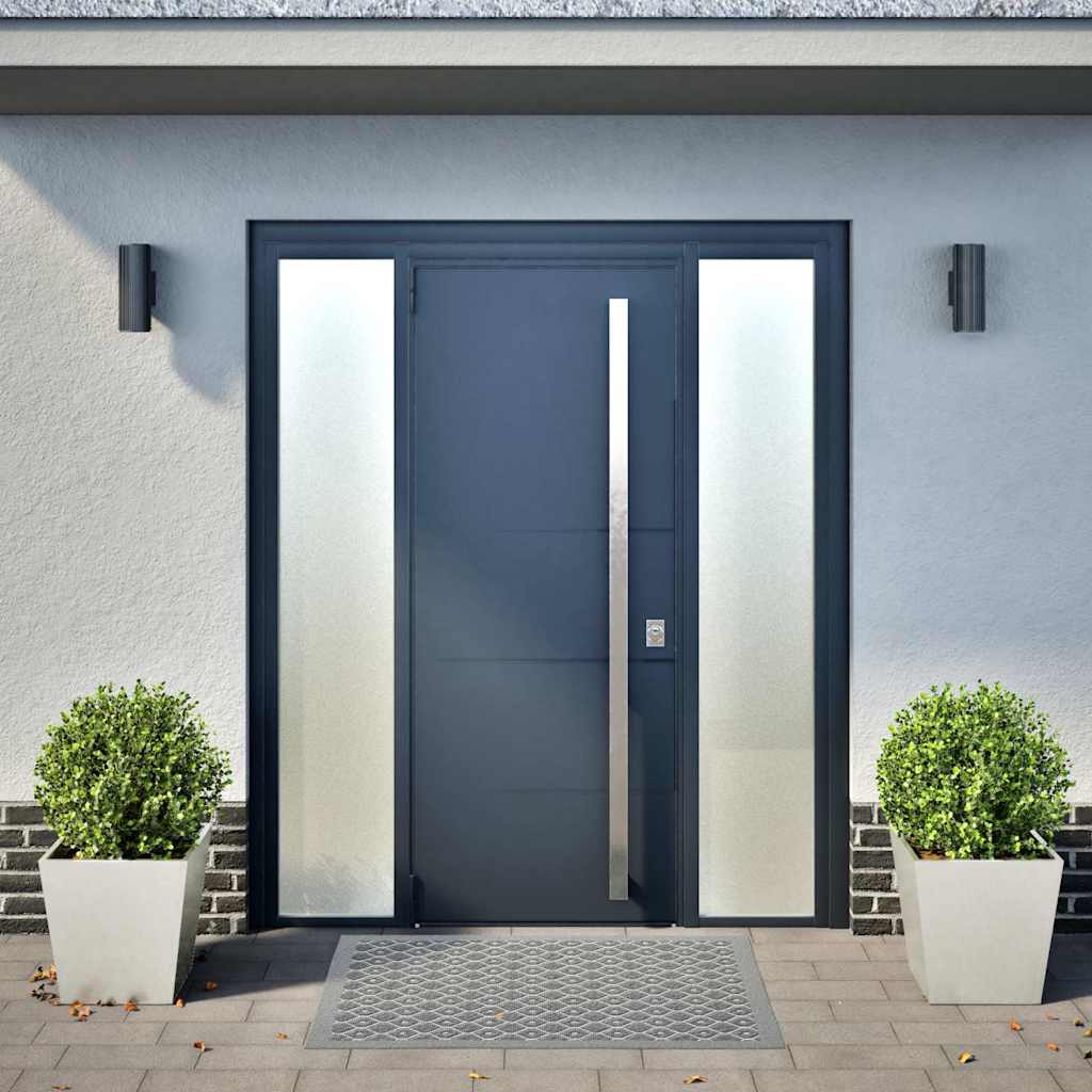 Jardiers Vidaxl 2 ST 40x40x40 cm en acier inoxydable