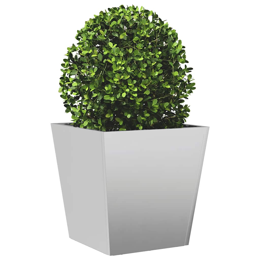 Banc de plantes Vidaxl 40x40x40 cm en acier galvanisé