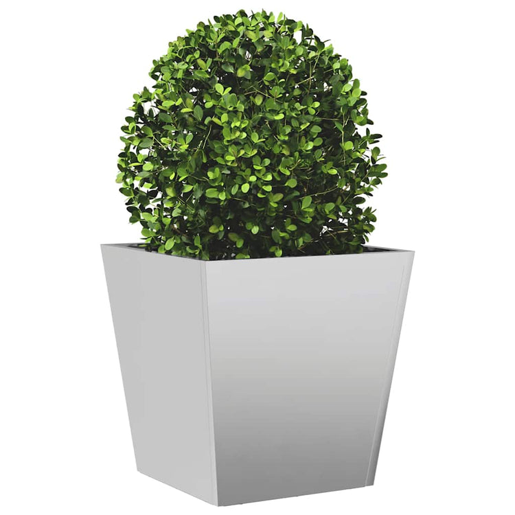 Banc de plantes Vidaxl 40x40x40 cm en acier galvanisé