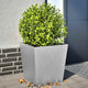 Jardiers Vidaxl 2 ST 50x50x50 cm en acier galvanisé