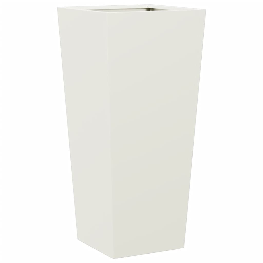 Vidaxl Planning Box 35x35x75 cm en acier blanc