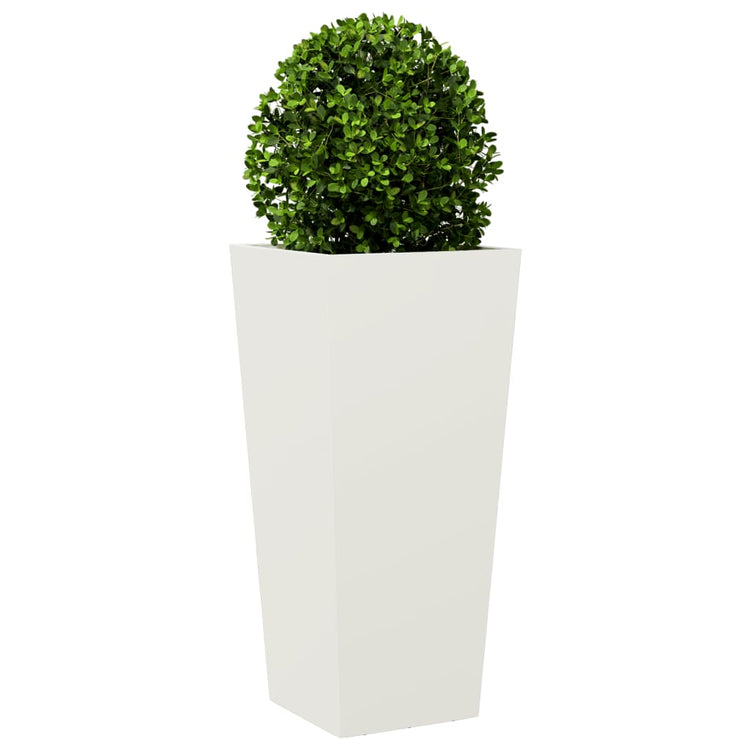 Vidaxl Planning Box 35x35x75 cm en acier blanc