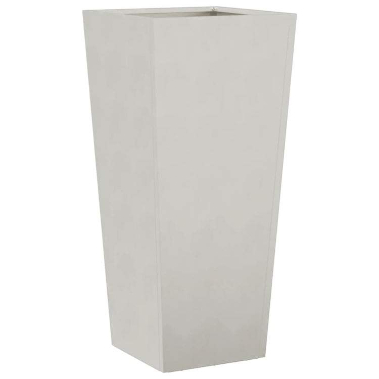 Vidaxl planteur 35x35x75 cm en acier inoxydable