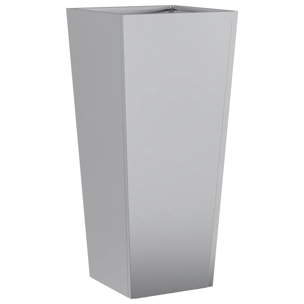 Vidaxl Planter 35x35x75 cm en acier galvanisé