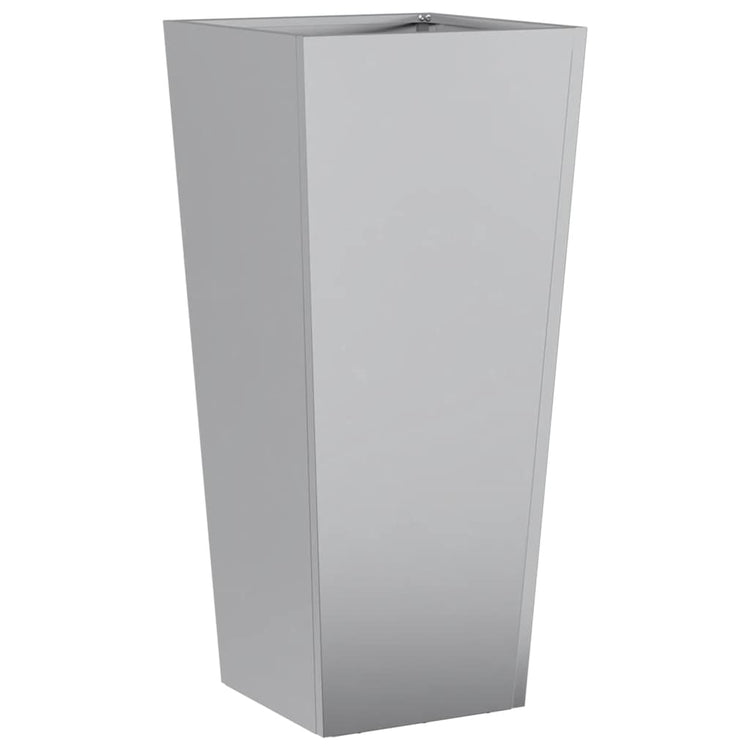 Vidaxl Planter 35x35x75 cm en acier galvanisé