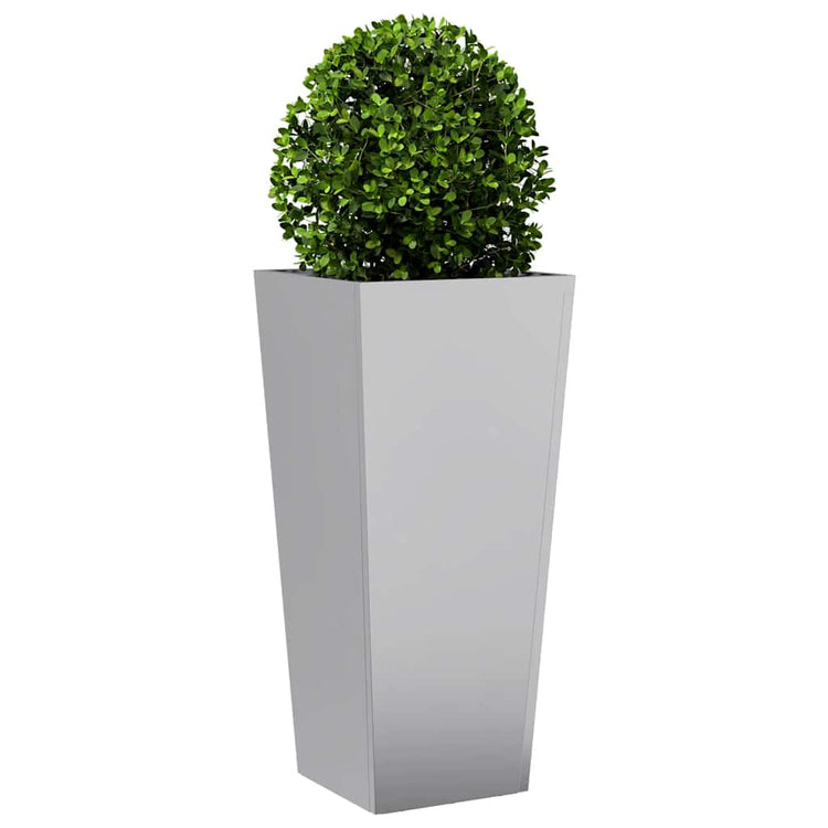 Vidaxl Planter 35x35x75 cm en acier galvanisé