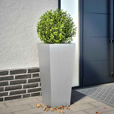 Vidaxl Planter 35x35x75 cm en acier galvanisé
