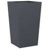 Boîte de planification Vidaxl 45x45x75 cm Anthracite en acier -colore