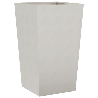 Boîte de planification Vidaxl 45x45x75 cm en acier inoxydable
