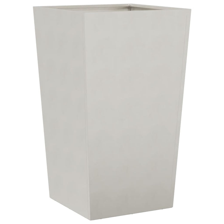 Boîte de planification Vidaxl 45x45x75 cm en acier inoxydable