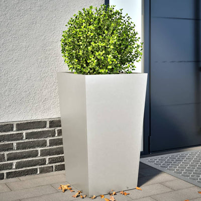 Jardinières Vidaxl 2 ST 45x45x75 cm en acier inoxydable