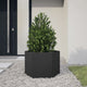 Vidaxl Planter Benket Hexagon 69x60x45 cm en acier noir