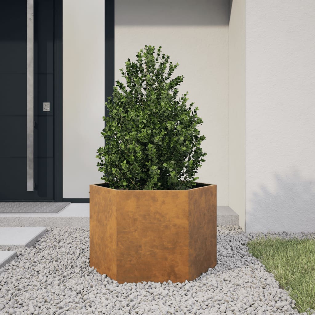 Vidaxl plannet hexagon 69x60x45 cm