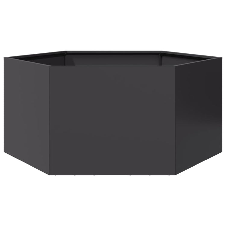 Vidaxl Plannet Henhoek 104x90x45 cm en acier noir