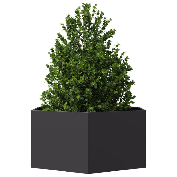 Vidaxl Plannet Henhoek 104x90x45 cm en acier noir