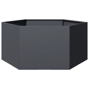 Vidaxl Plannet Henhoek 104x90x45 cm Anthracite en acier -colore - afbeelding 1