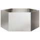 Vidaxl Plannet Henhoek 104x90x45 cm en acier inoxydable