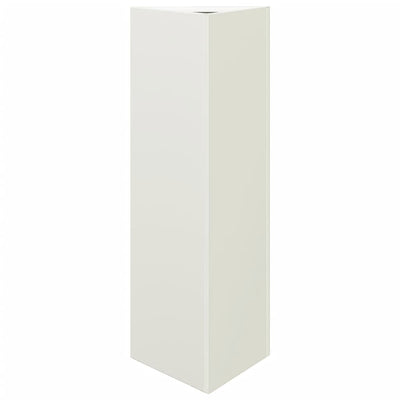 Vidaxl Plannet triangle 30x26x75 cm en acier blanc