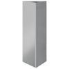 Vidaxl Planter triangle 30x26x75 cm en acier galvanisé