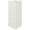 Vidaxl Plannet triangle 40x34.5x70 cm en acier blanc