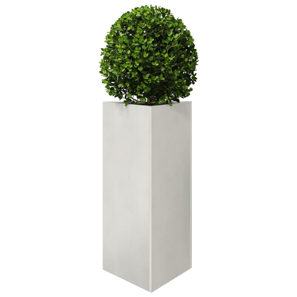 Vidaxl Plannet triangle 40x34.5x70 cm en acier inoxydable