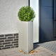 Vidaxl Plannet triangle 40x34.5x70 cm en acier inoxydable