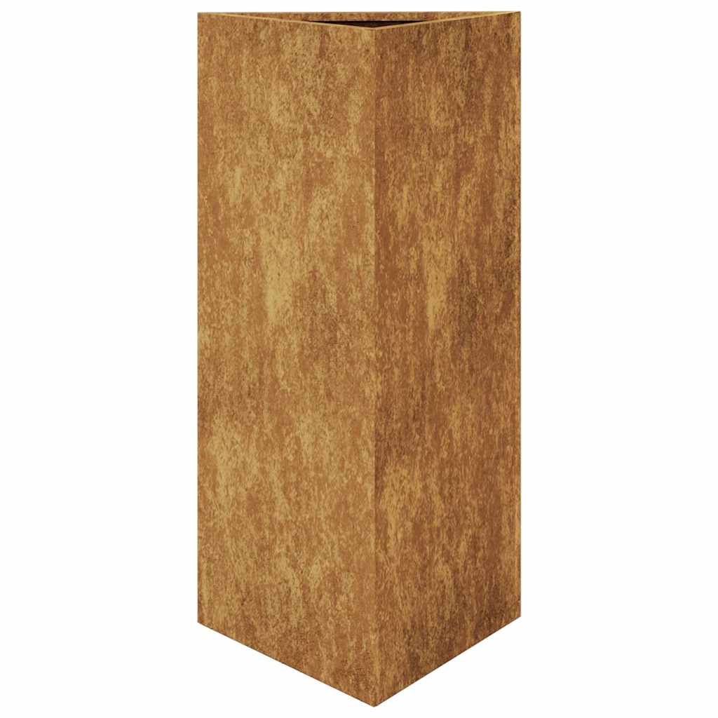 Vidaxl Planter triangle 40x40x75 cm