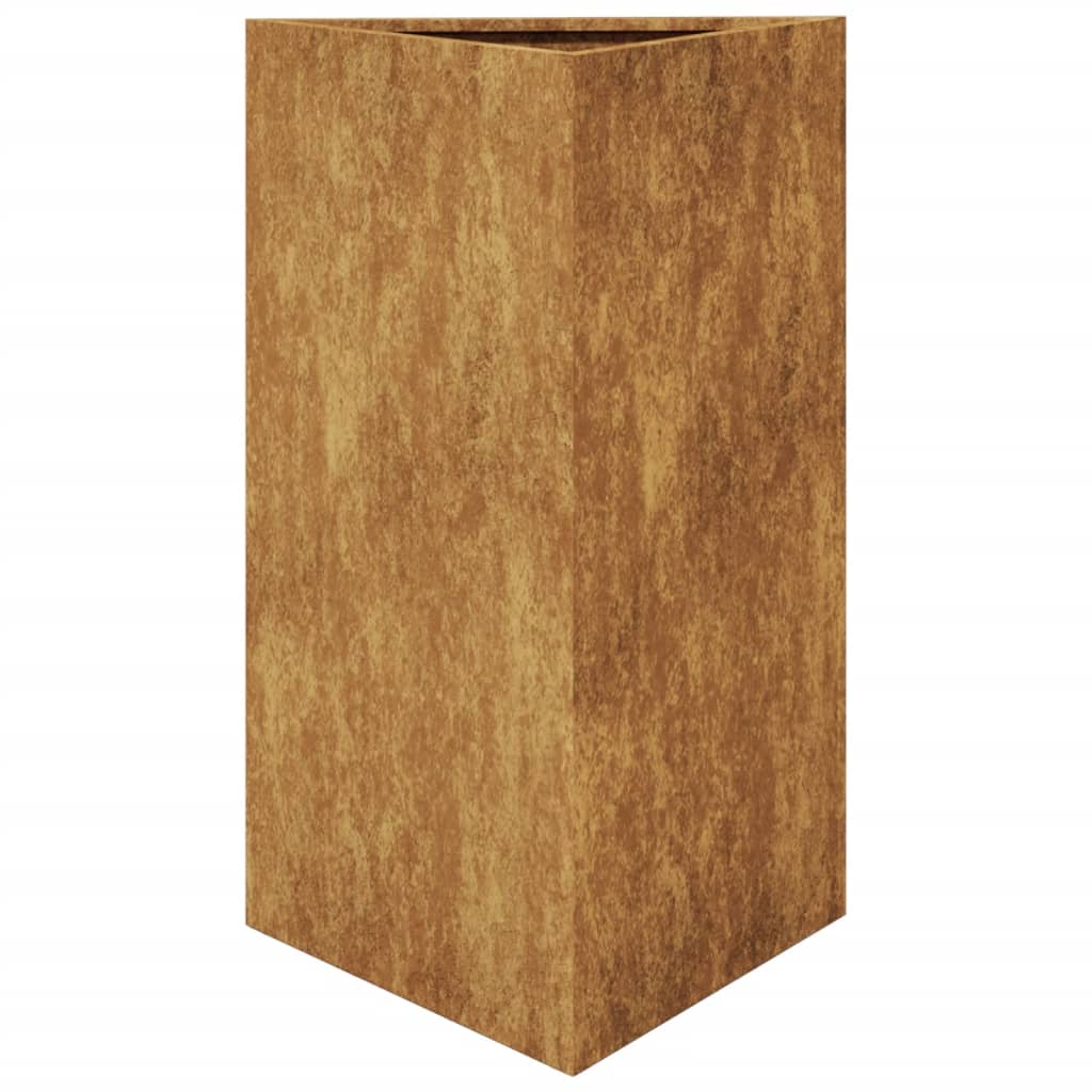 Vidaxl Planter triangulaire 50x43x75 cm