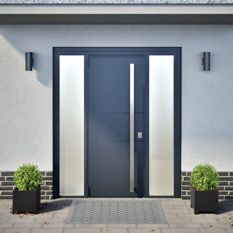 Vidaxl Planters 2 ST 30x30x30 cm en acier noir