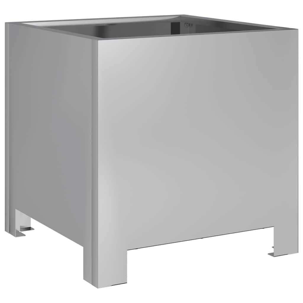 Boîte de planification de Vidaxl 30x30x30 cm en acier galvanisé