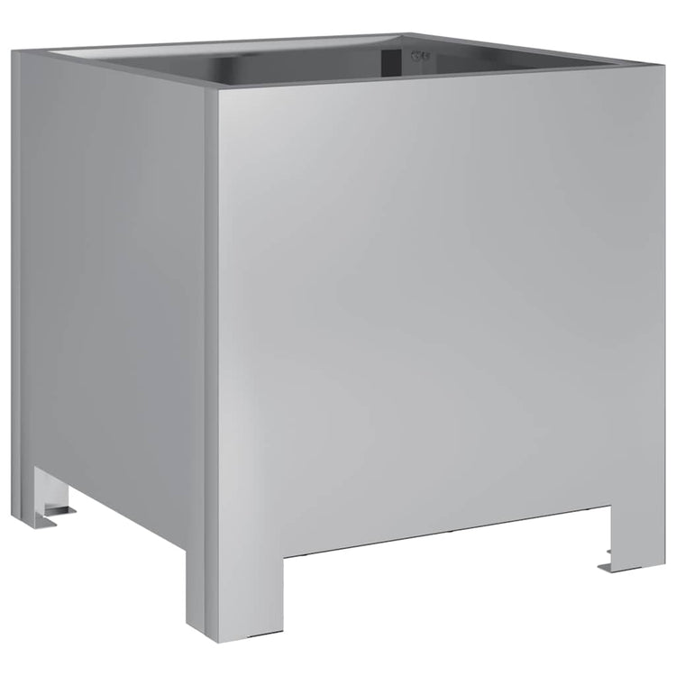 Boîte de planification de Vidaxl 30x30x30 cm en acier galvanisé
