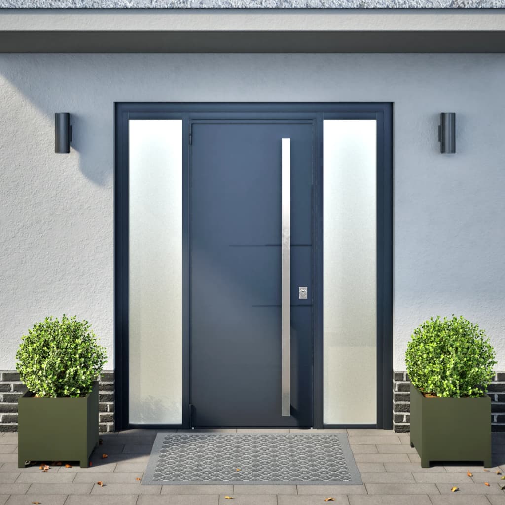 Vidaxl Planters 2 ST 40x40x40 cm en acier vert olive
